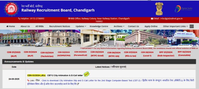 RRB NTPC 2025 (ग्रेजुएट लेवल): परीक्षा तिथि और परीक्षा शहर की जानकारी ll RRB NTPC (Graduation Level)